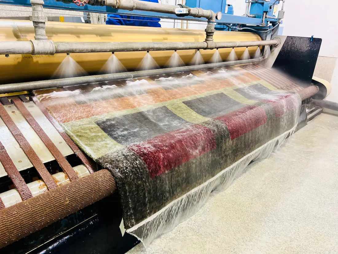 Fringe cleaning detail